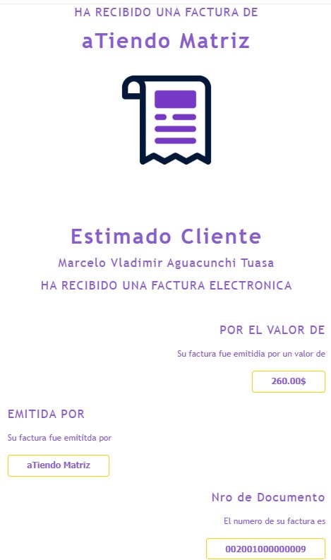 Enviar factura